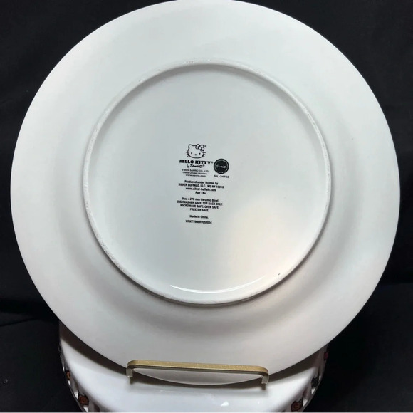 Sanrio Hello Kitty Halloween Pumpkin Spiderweb Bloody Eyeball Bow Dinner Plates - Picture 12 of 12
